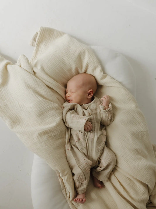 Long Sleeve Muslin Romper | Silly Goose