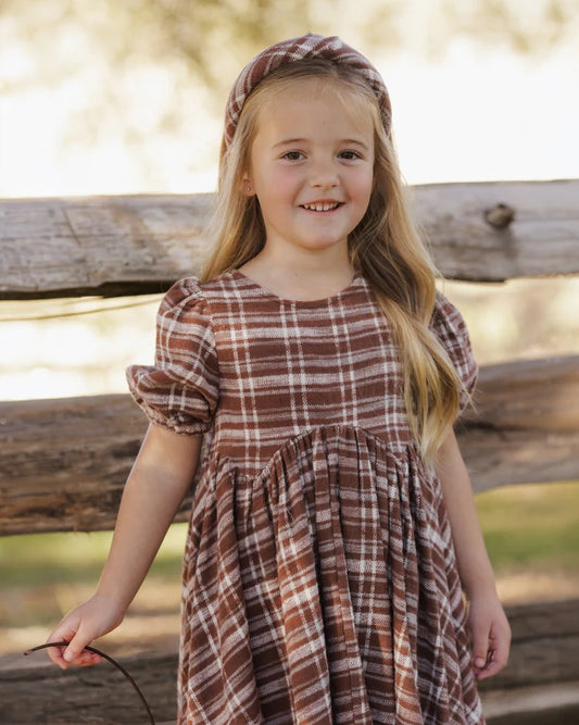 Padded Headband Aspen Plaid