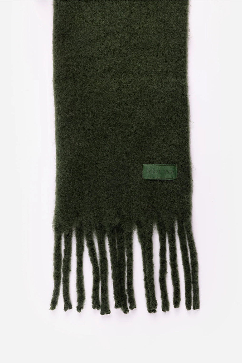 Mik Oversized Scarf (Dark Green)