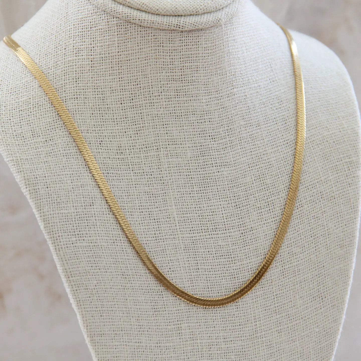 Herringbone Chain Necklace
