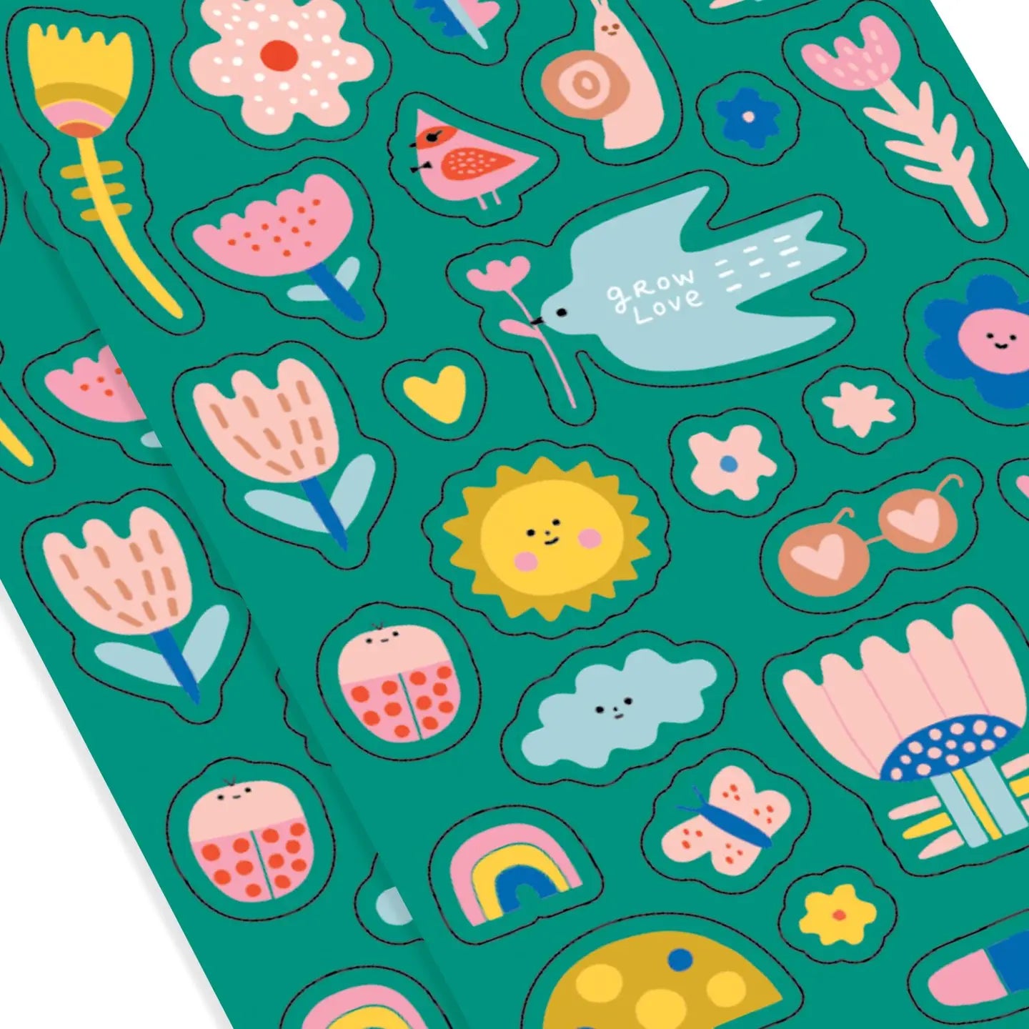 Garden of Love Stickers