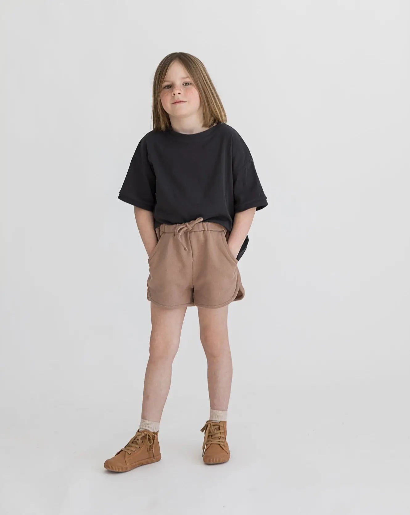 Track Shorts - Mocha