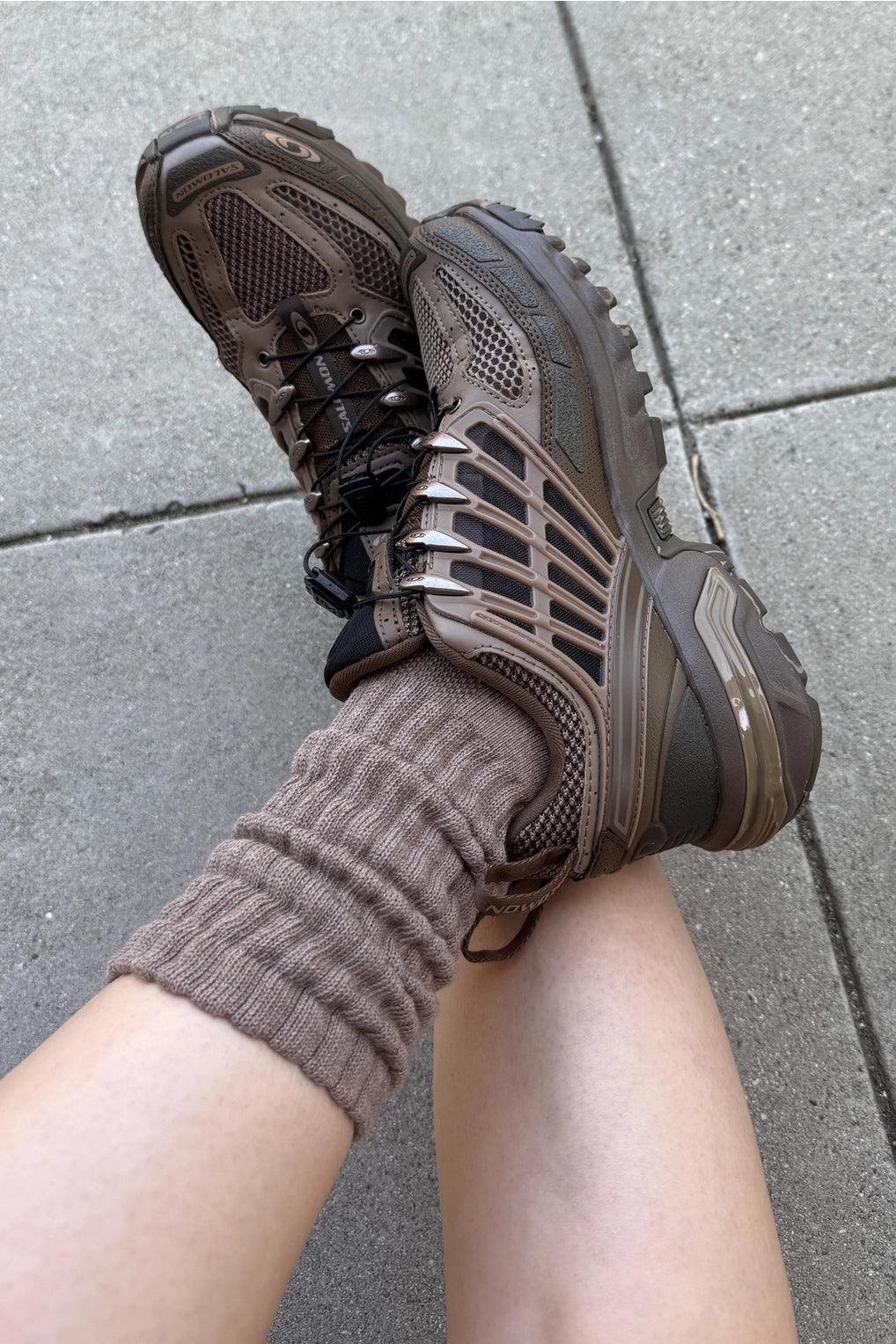 Ballet Socks (Mocha Mousse)
