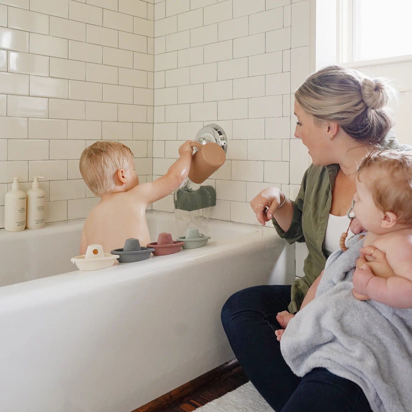 Bath Rinse Cup | Natural
