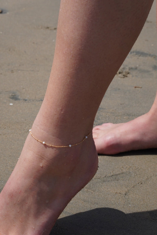 Luna Anklet - Gold Filled