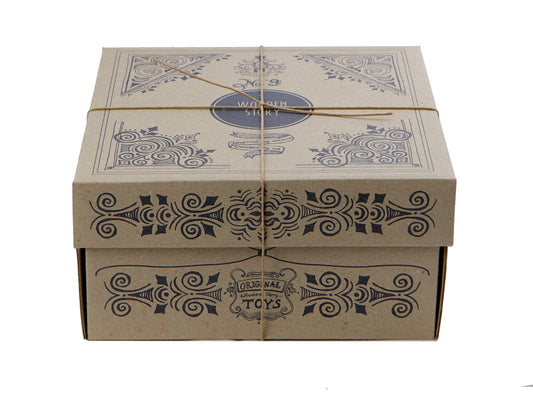 Handmade Wooden Shape Sorter Box | Rainbow