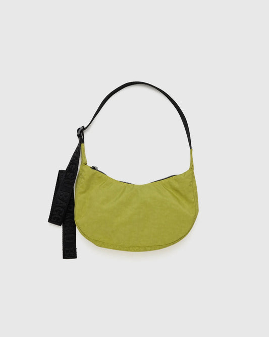 Small Nylon Crescent Bag | Lemongrass