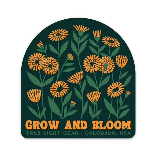 Grow And Bloom Sticker