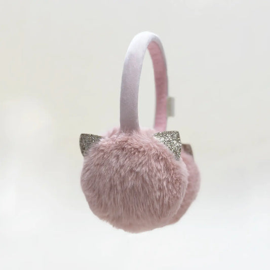 Glitter Cat Earmuffs