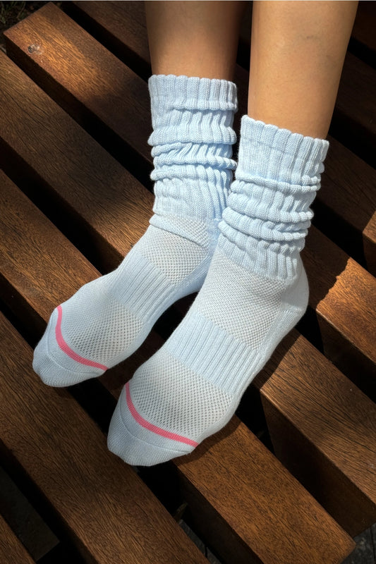Ballet Socks (Baby Blue)