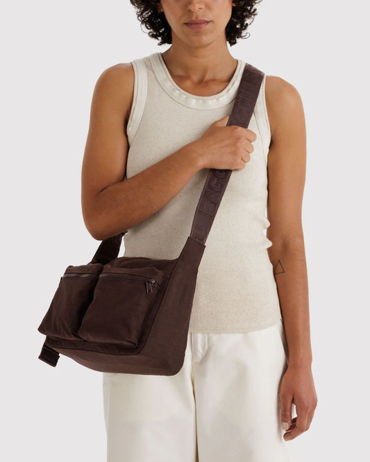 Medium Cargo Crossbody (Coffee)