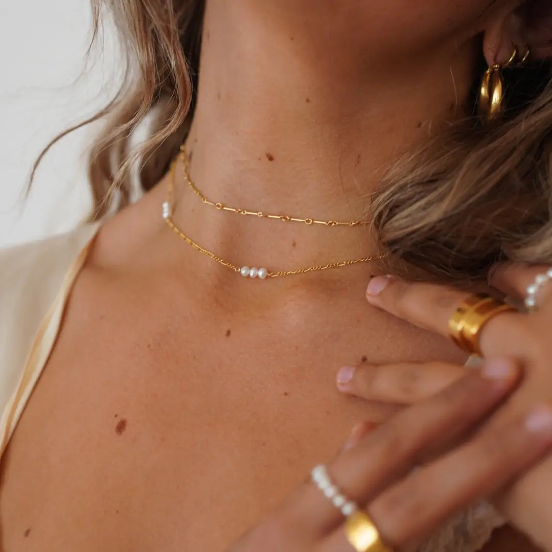 Gold FIlled Jasmine Necklace