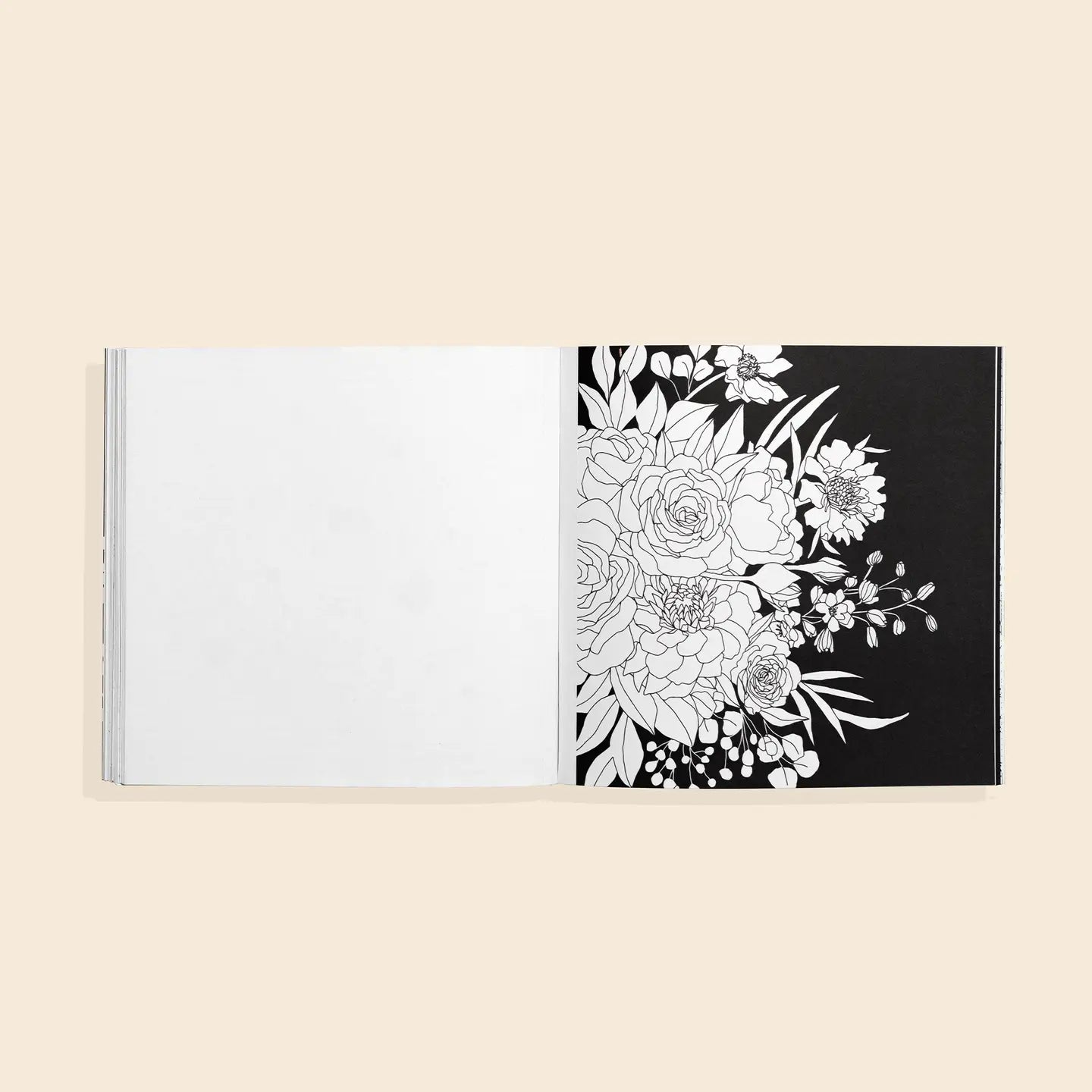 Bloom: A Travel Size Floral Coloring Book