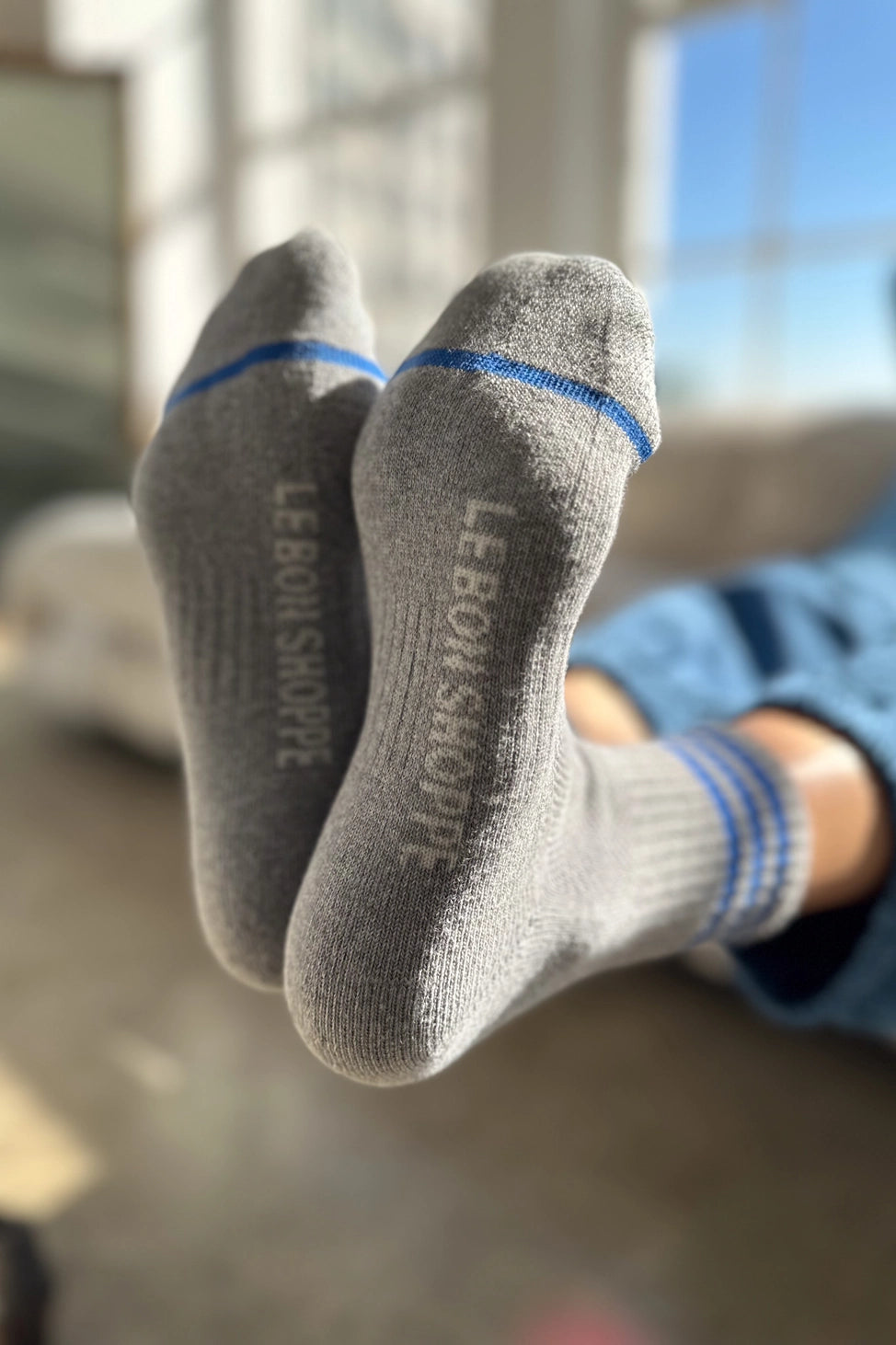 Girlfriend Socks | Grey
