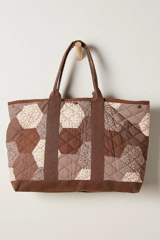 Free People Pippa Patchwork Tote