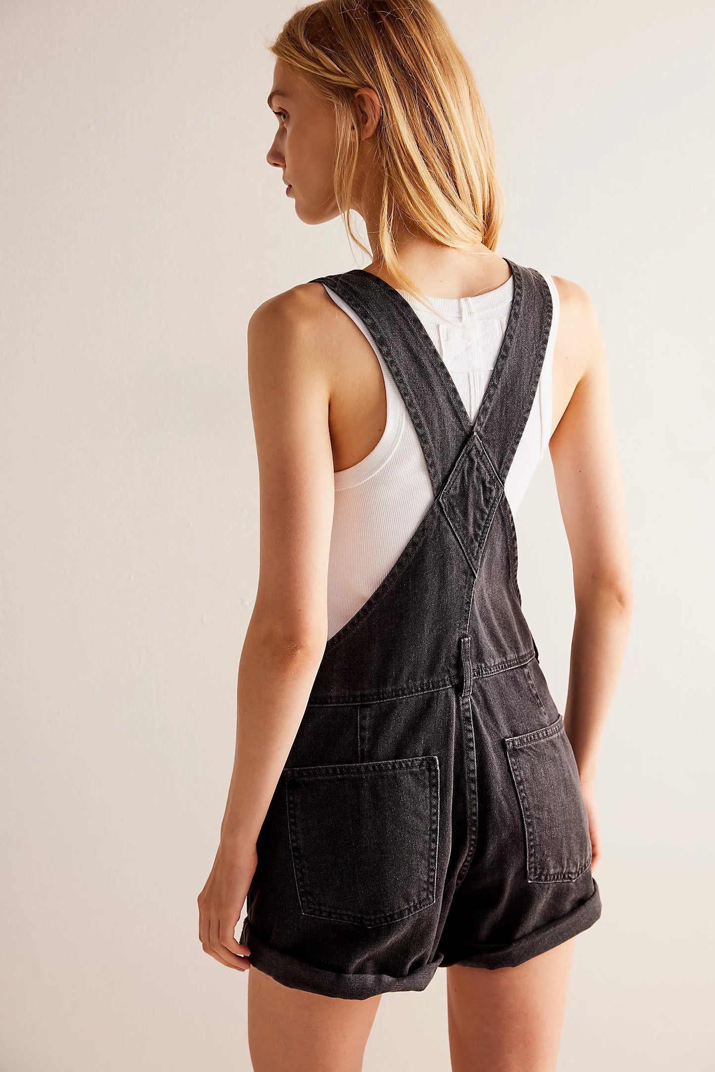 We The Free Ziggy Shortalls (Mineral Black)