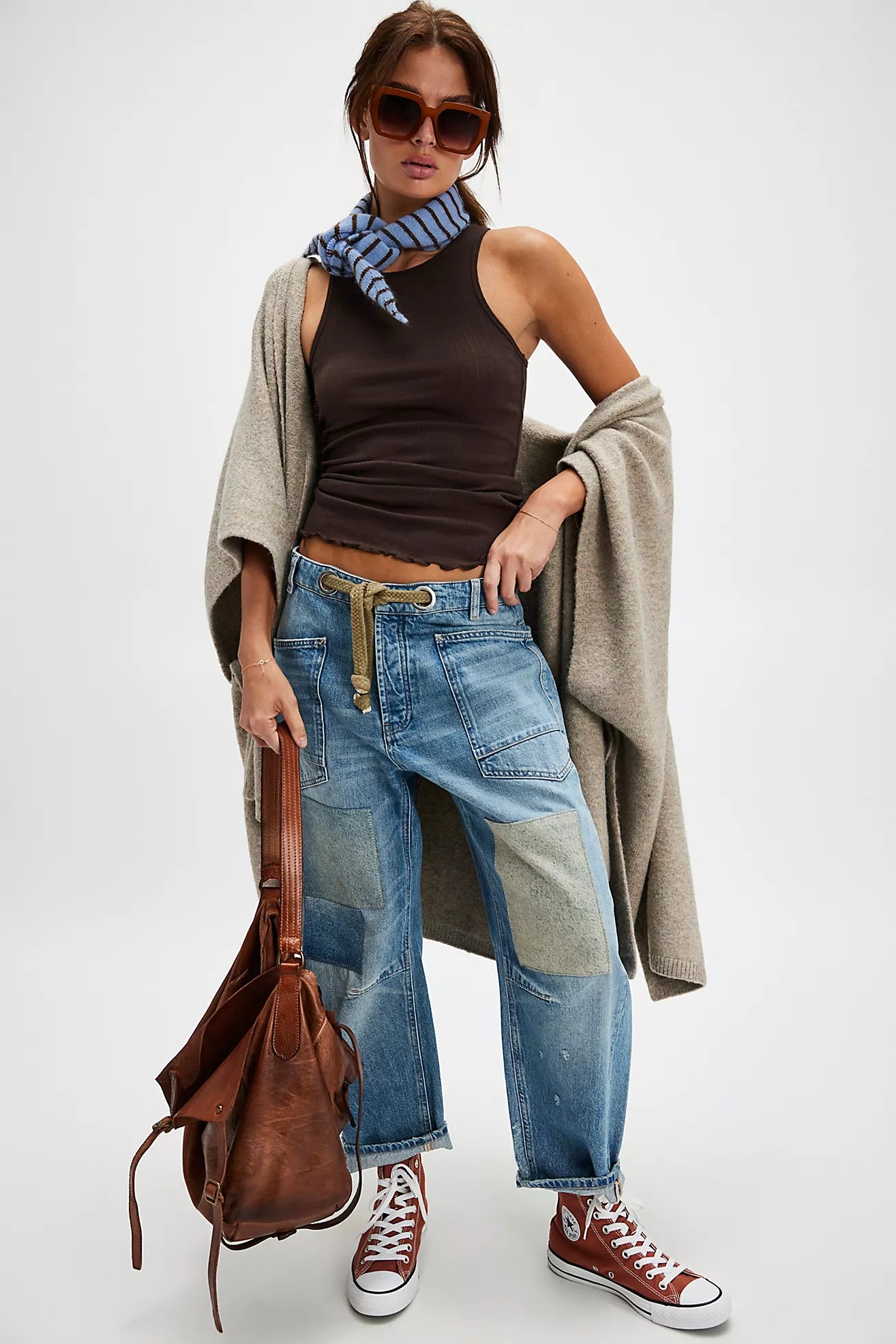 Free People Fresh In Love Tank (Double Espresso)