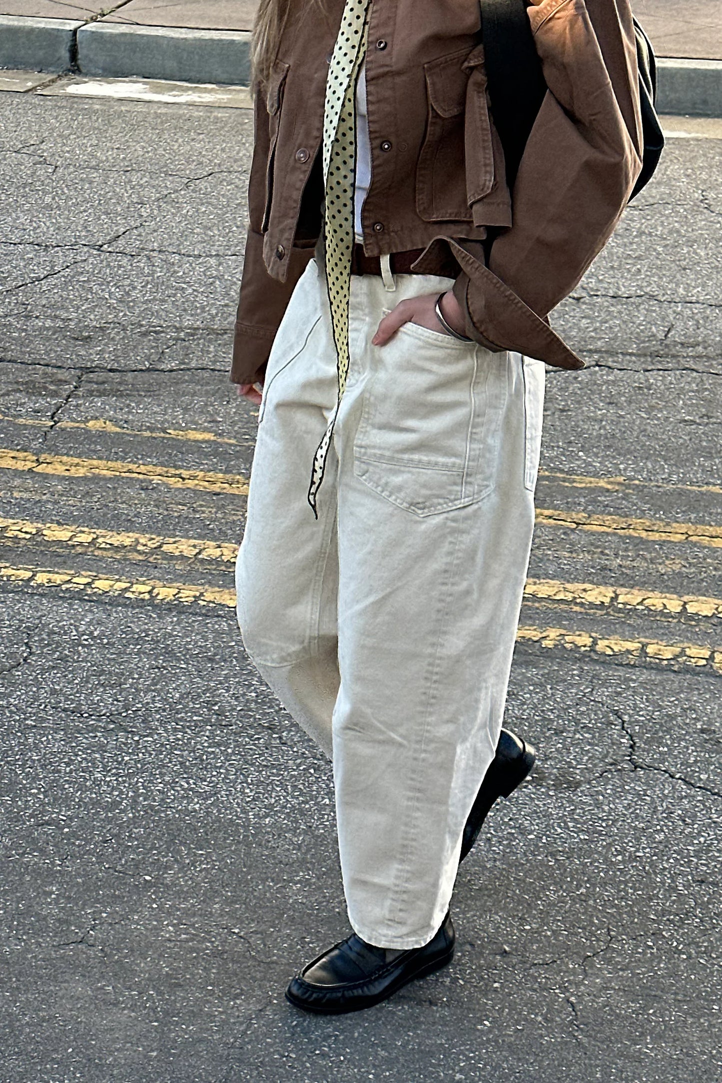 We The Free Minimalist Moxie Barrel Jeans - Dusty Roads