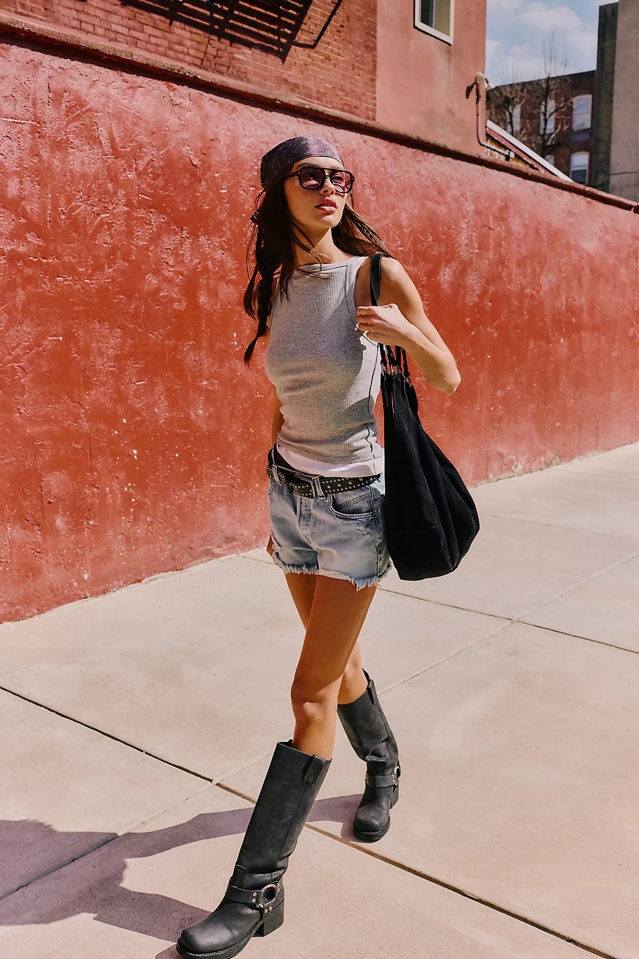 We The Free Now Or Never Denim Shorts - Moon Child