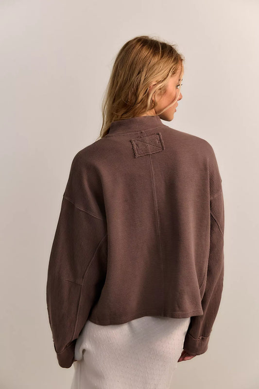We The Free Celeste Quarter Zip - Mochachinno