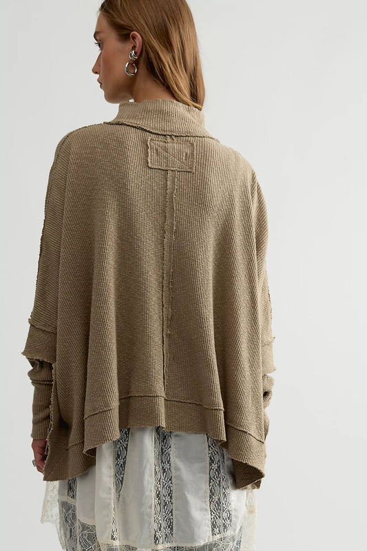 We The Free Moon Daisy Turtleneck Twofer