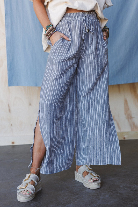 Soul Spark Wide Leg Pants - Black