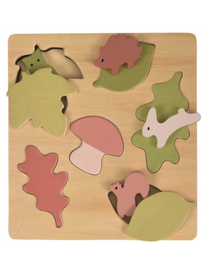 Mushroom Forest Wood Puzzle