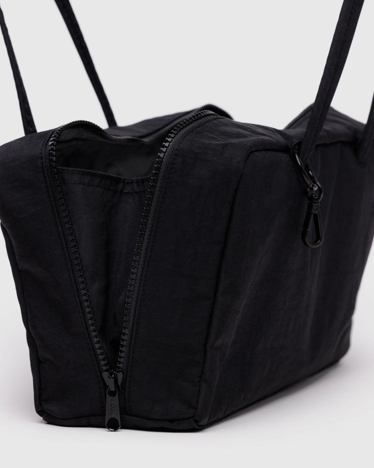 Nylon Bowler Bag (Black)