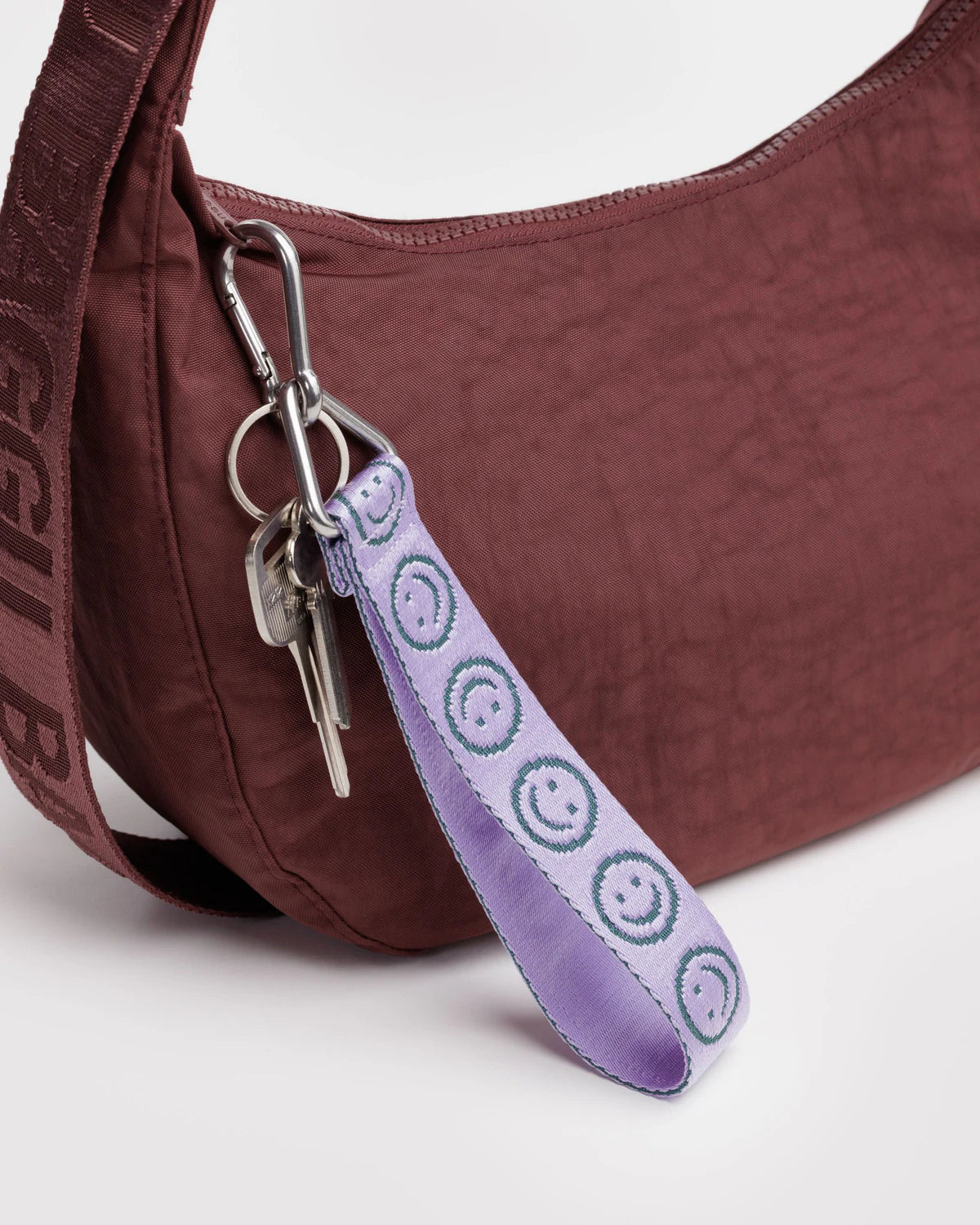 Logo Keychain (Lilac Happy)