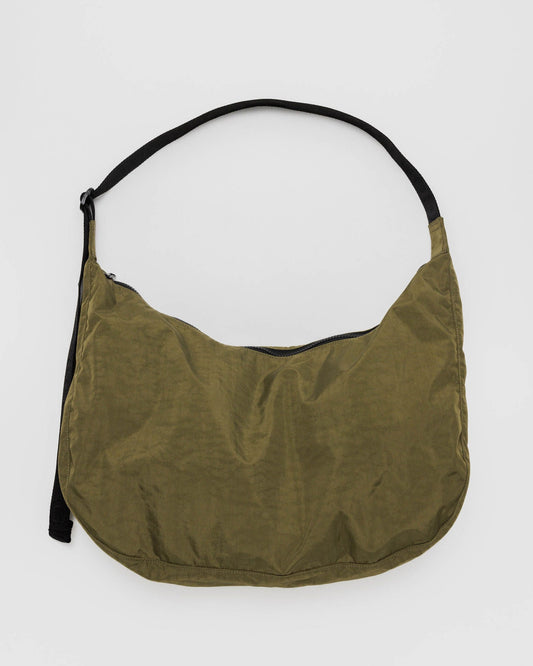 Large Nylon Crescent Bag | Seaweed