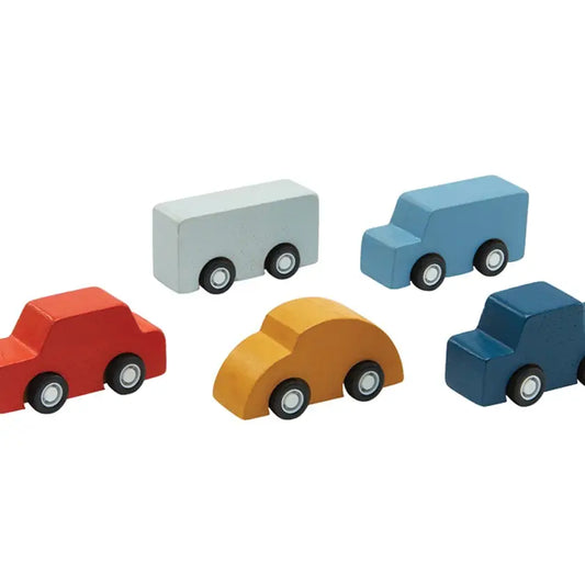 Mini Wooden Car Set