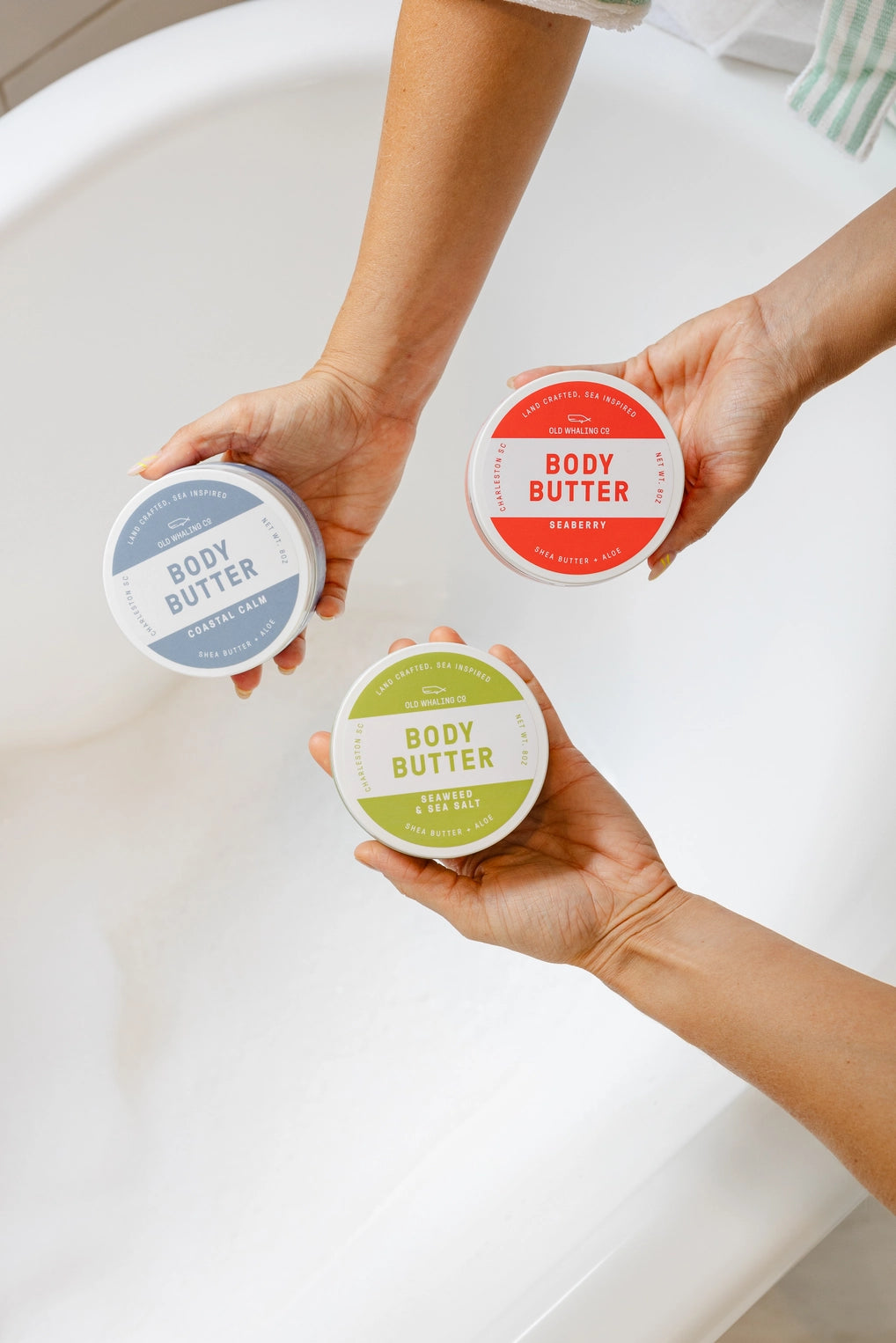 Travel Size Seaweed & Sea Salt Body Butter (2oz)