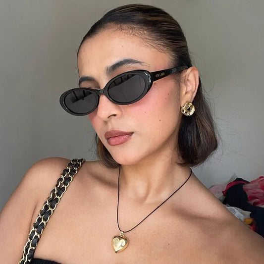 Taya Polarized Sunglasses (Black)