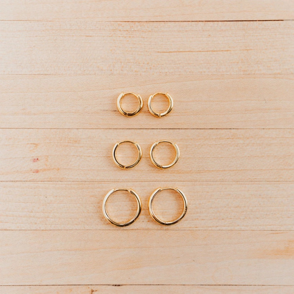 Olivia Essential Gold Hoops