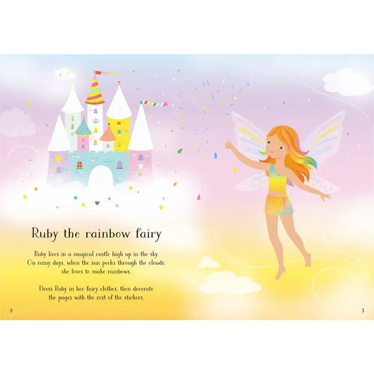 Little Sticker Dolly Dressing Rainbow Fairy