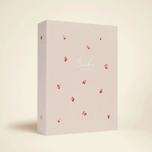 Baby Binder-Folio - Cherries