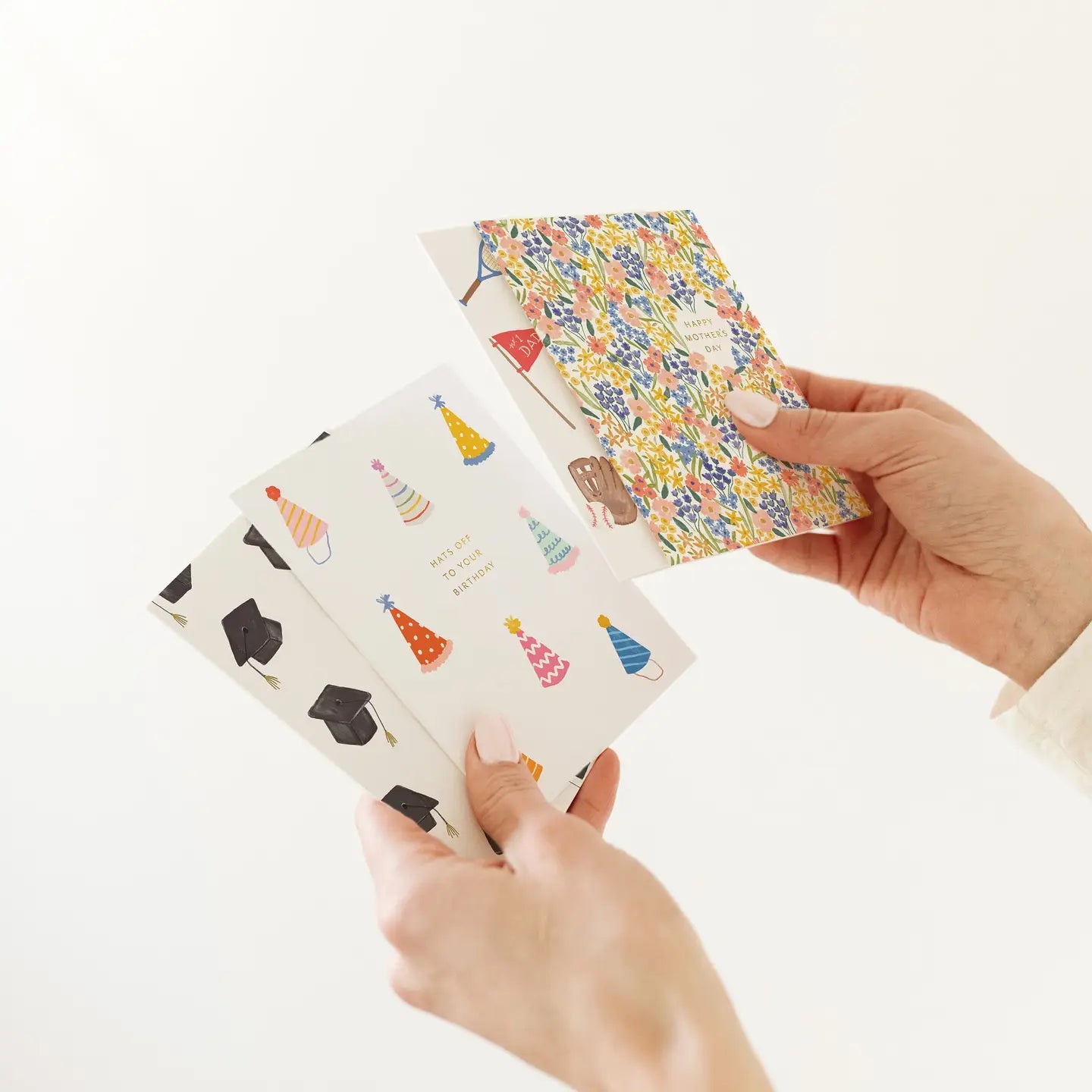 Birthday Hats Greeting Card