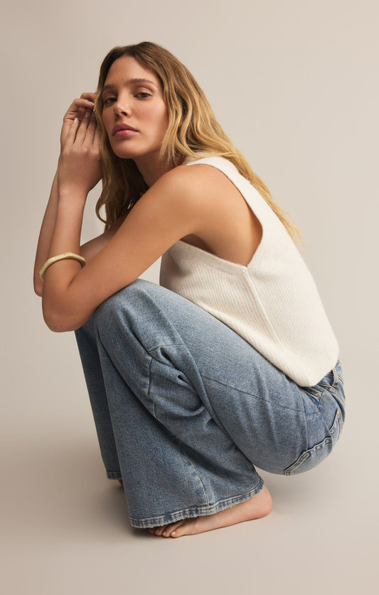 Bryce Sweater Vest (Crystal)