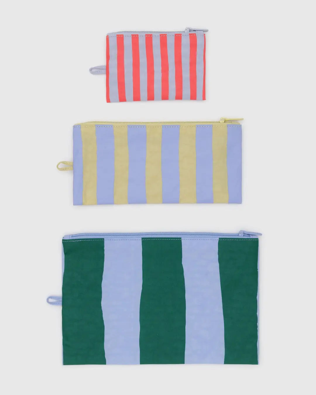 Flat Pouch Set (Painted Stripes)