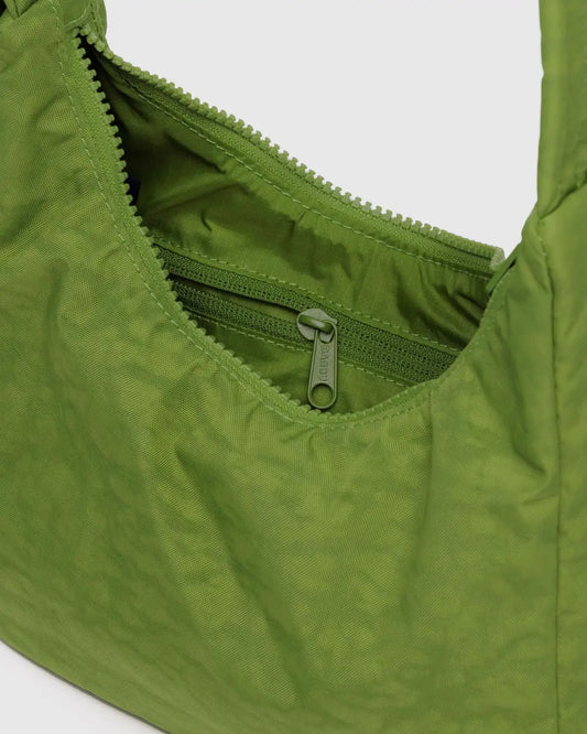 Mini Nylon Shoulder Bag (Green Juice).