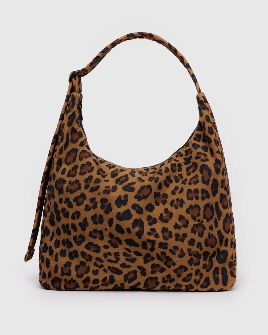 Nylon Shoulder Bag (Leopard)