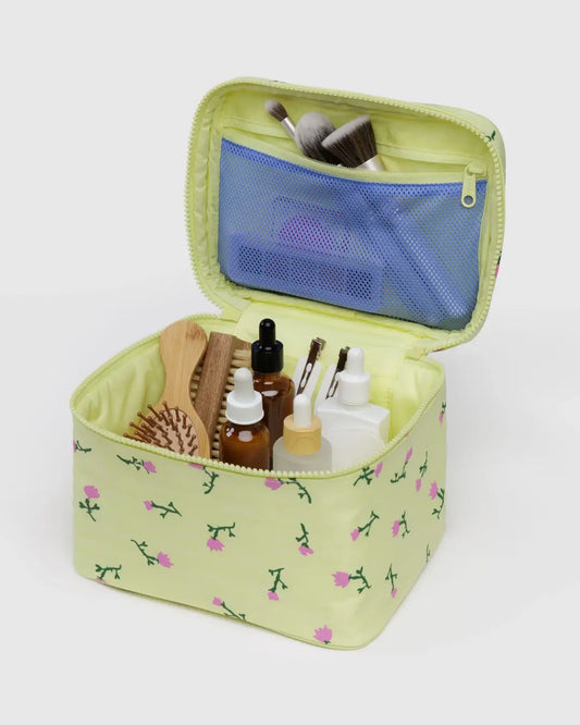 Large Cosmetic Case (Painted Wildflower)