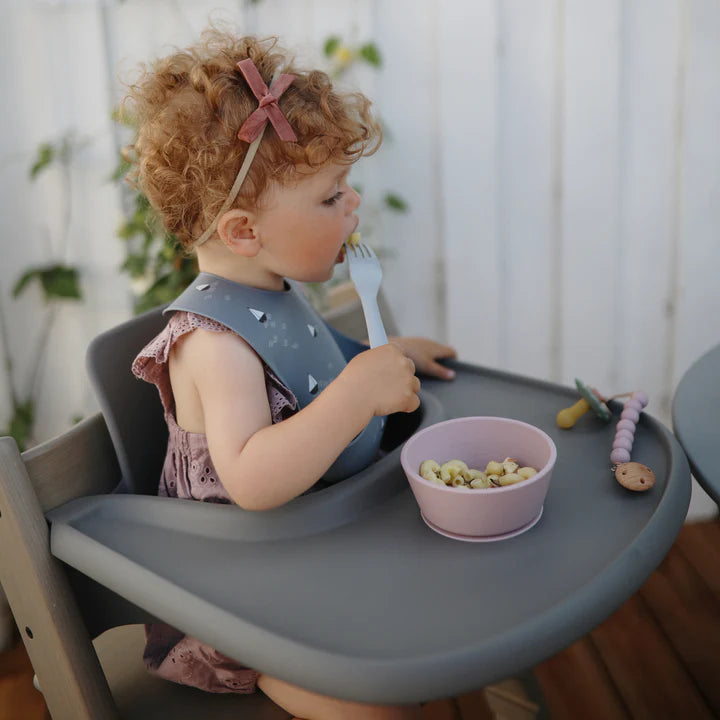 Silicone Suction Bowl (Soft Lilac)