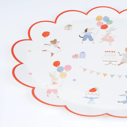 Animal Friends Side Plates (x 8)