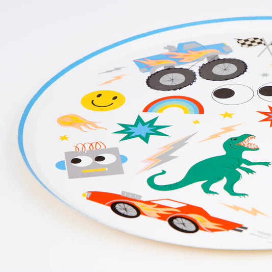 Toybox Icon Dinner Plates (x 8)
