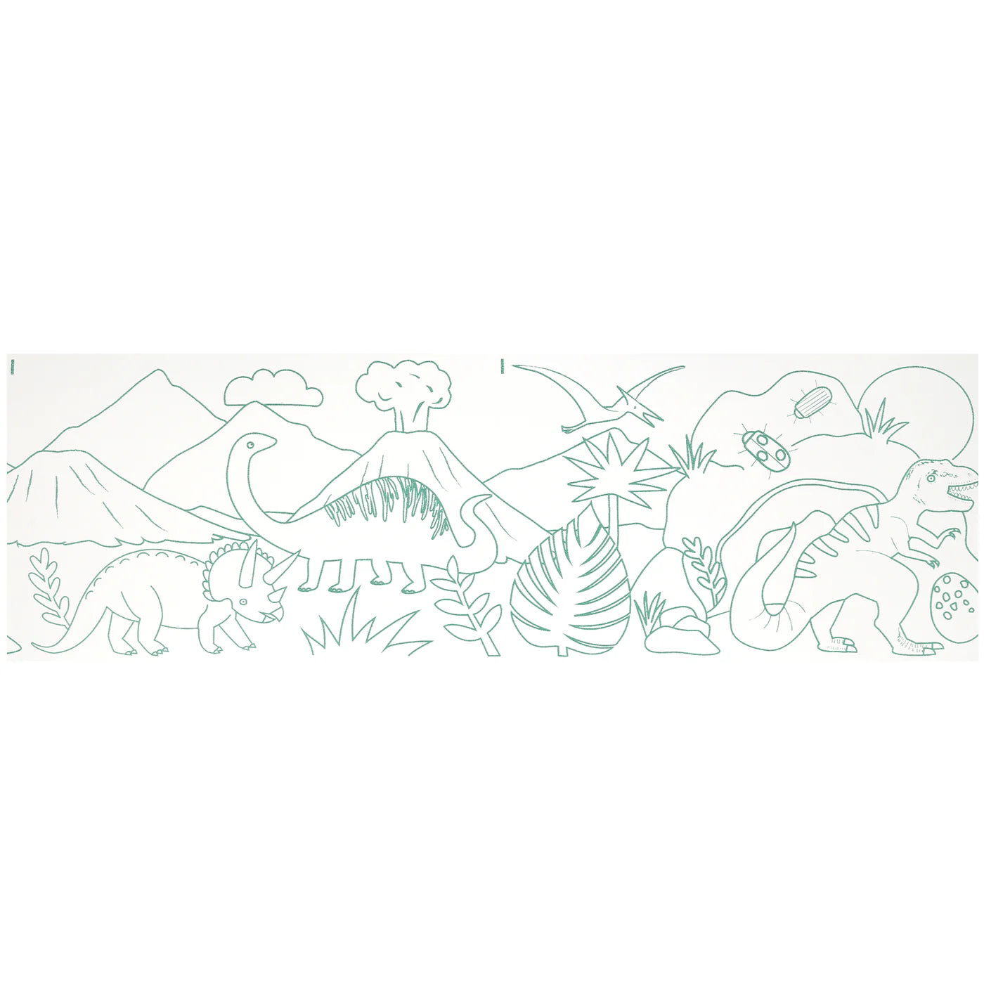 Dinosaur Colouring Roll