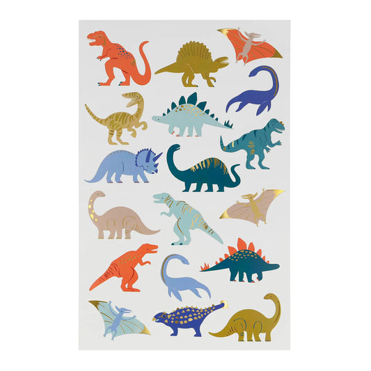 Dinosaur Temporary Tattoo Sheets