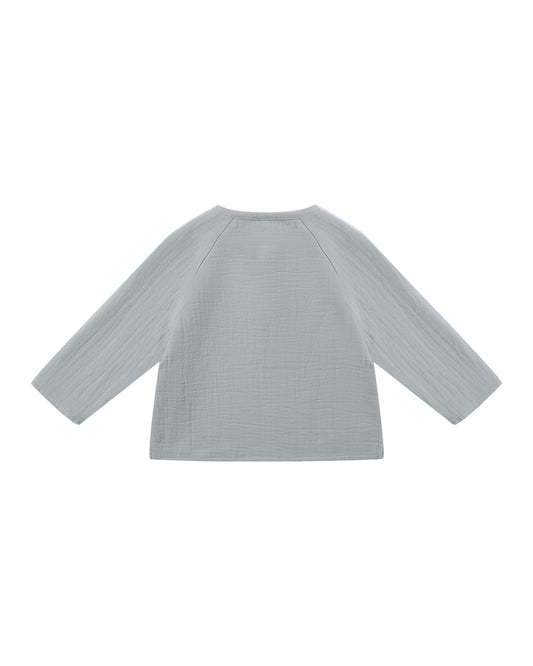 ZION SHIRT || STEEL BLUE