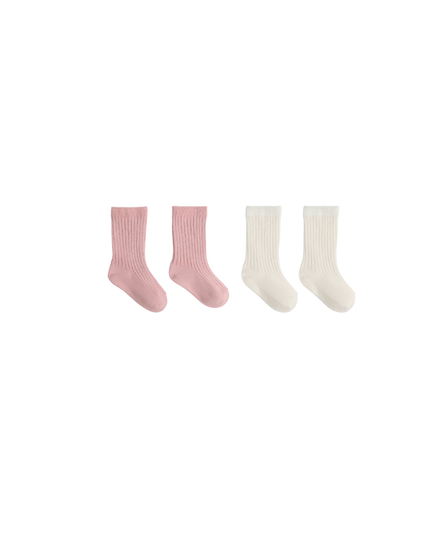 SOCKS SET || NATURAL, ROSE