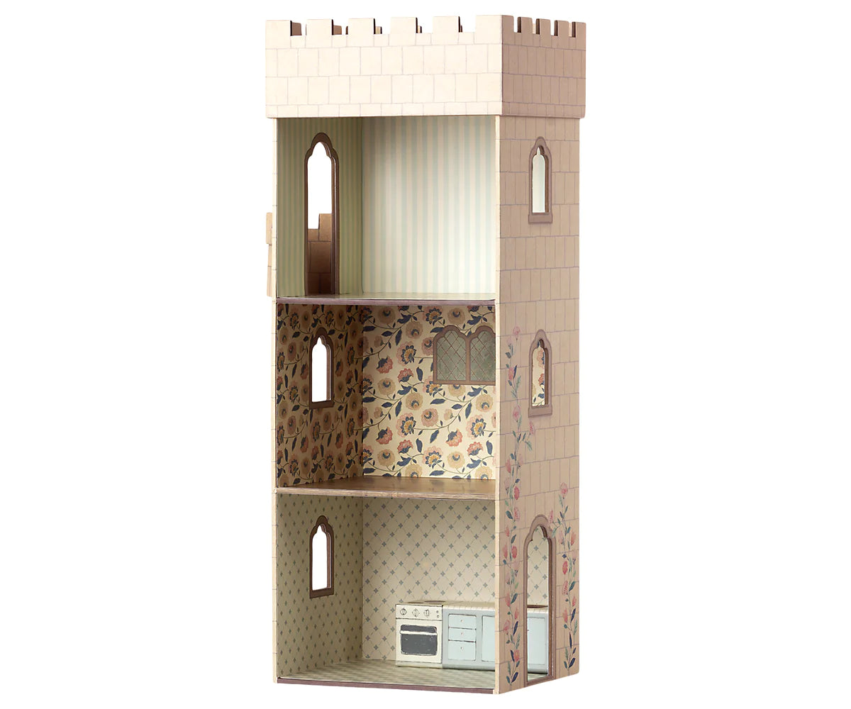 Maileg Castle With Kitchen, Mouse